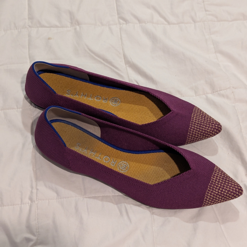 Rothy's Purple and Blue Women's Flats